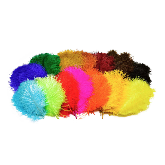 Frödin SNS Ostrich Hackles in der Gruppe Haken & Zubehör / Fliegenbinden / Fliegenbindematerial / Feder & Bälge / Sonstige Federn bei Sportfiskeprylar.se (SNSOH-01r)