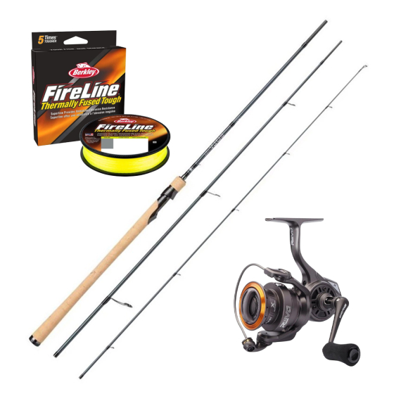 Abu Garcia Sölv AG2 Setrout Spinning Combo in der Gruppe Angelsets / Spinning Sets / Meerforelle Spinning Combo bei Sportfiskeprylar.se (SOLVAG2SEATROUTSET)