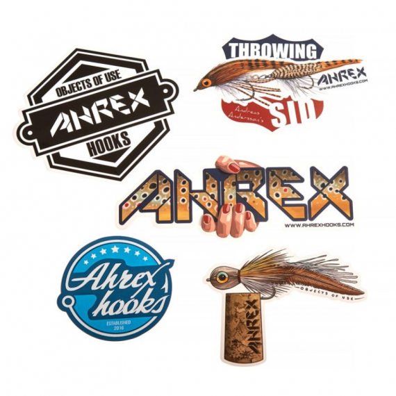 Ahrex Sticker Pack #1 in der Gruppe Sonstiges / Aufkleber & Dekale bei Sportfiskeprylar.se (SP300)
