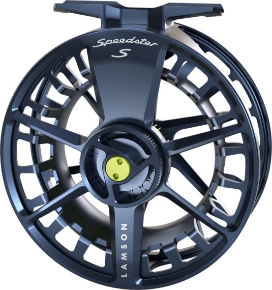 Lamson Speedster S-Series Fly Reel Midnight in der Gruppe Angelrollen / Fliegenrollen & Zusätzliche Spule / Fliegenrollen bei Sportfiskeprylar.se (SPS-3PLUSREEL-MIDNIGHTr)