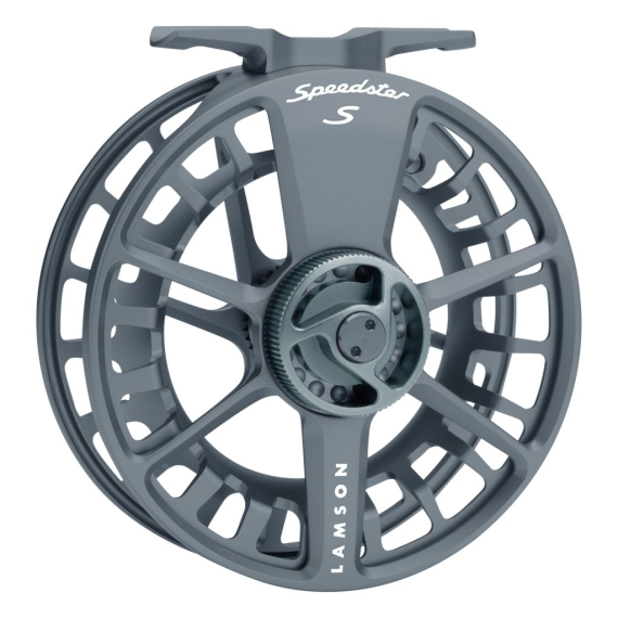 Lamson Speedster S-HD Battleship in der Gruppe Angelrollen / Fliegenrollen & Zusätzliche Spule / Fliegenrollen bei Sportfiskeprylar.se (SPS-7plusHDREEL-BATLSHPr)