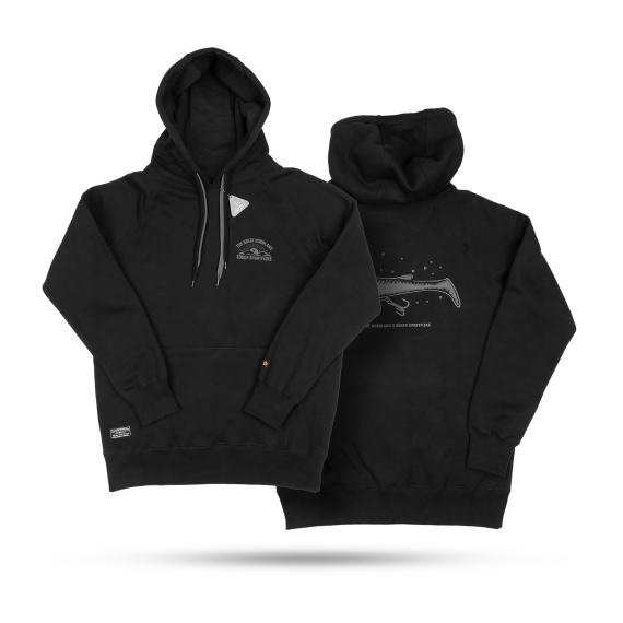 SQRTN x Söder Sportfiske Scout Shad Hoodie, Black in der Gruppe Kleidung & Schuhe / Kleidung / Pullover / Hoodies bei Sportfiskeprylar.se (SQSS-003-Sr)