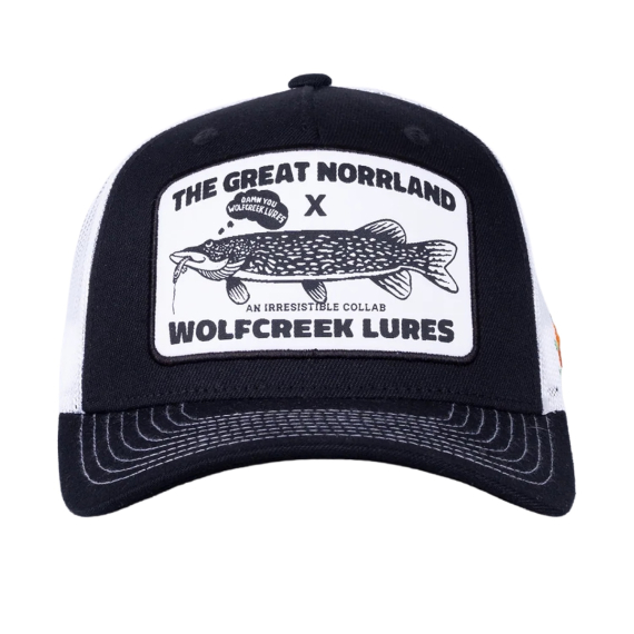 SQRTN X Wolfcreek Lures Trucker Cap in der Gruppe bei Sportfiskeprylar.se (SQWC-008-OSFA)