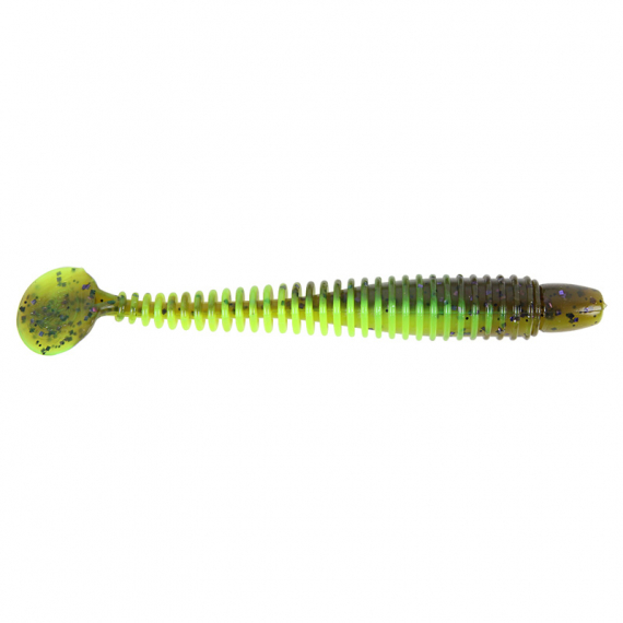 Lunker City Swimmin Ribster 10cm - (9pcs) in der Gruppe Köder / Gummiköder / Vertikal Gummifische bei Sportfiskeprylar.se (SR45-ribsterr)