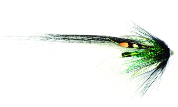 Frödin Samurai Series - Green 8 cm in der Gruppe Köder / Fliegen / Lachsfliegen bei Sportfiskeprylar.se (SSGR-08)