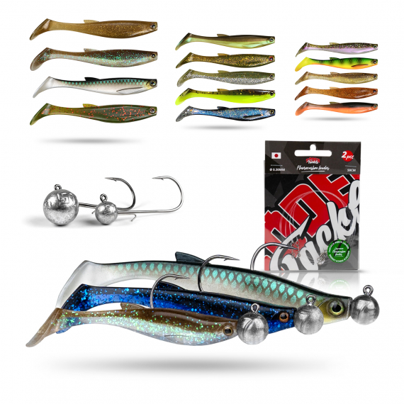 Scout Shad Perch Bundle in der Gruppe Köder / Köder Sets / Köder Sets Barsch bei Sportfiskeprylar.se (SSPB7912)