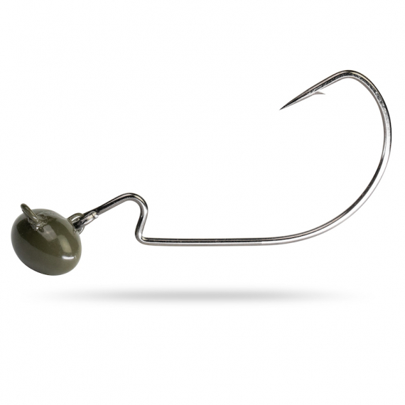 Söder Tackle Tungsten Swing Football Jig Head Green, 1pcs in der Gruppe Haken & Zubehör / Jigköpfe / Football Jigköpfe bei Sportfiskeprylar.se (ST-30-38TSFJr)