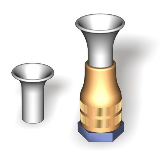 Stonfo Hair Stacker in der Gruppe Haken & Zubehör / Fliegenbinden / Werkzeuge Fliegenbinden / Stackers bei Sportfiskeprylar.se (ST-470)