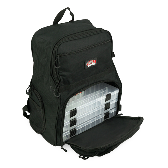 Söder Tackle Fishing Backpack (incl. 3pcs Regular Lure Box) in der Gruppe Verwahrung / Rucksäcke / Angelrucksäcke bei Sportfiskeprylar.se (ST-BAG001)