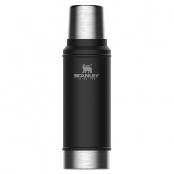 Stanley The Legendary Classic Bottle .75L - Matte Black in der Gruppe Outdoor / Campingküchen & Utensilien / Thermosflaschen / Thermosflasche bei Sportfiskeprylar.se (ST1001612028)
