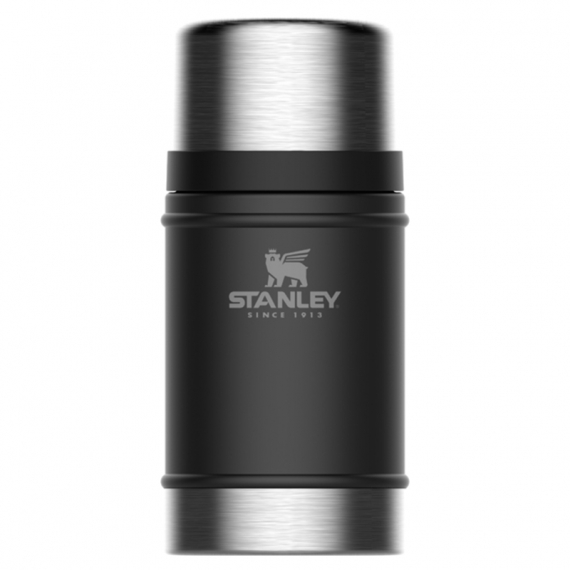 Stanley The Legendary Classic Food Jar .70L - Matte Black in der Gruppe Outdoor / Campingküchen & Utensilien / Lunchboxen & Isolier Speisebehälter / Isolier Speisebehälter bei Sportfiskeprylar.se (ST1007936004)