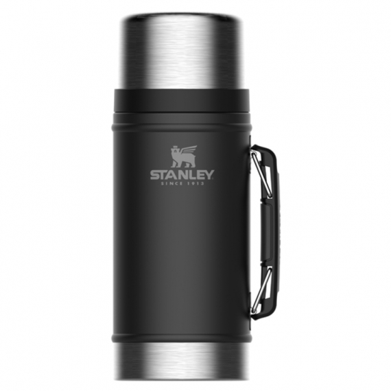 Stanley The Legendary Classic Food Jar .94L - Matte Black in der Gruppe Outdoor / Campingküchen & Utensilien / Lunchboxen & Isolier Speisebehälter / Isolier Speisebehälter bei Sportfiskeprylar.se (ST1007937004)