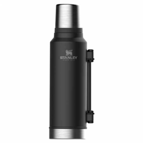 Stanley The Legendary Classic Bottle 1.4L - Matte Black in der Gruppe Outdoor / Campingküchen & Utensilien / Thermosflaschen / Thermosflasche bei Sportfiskeprylar.se (ST1008265002)