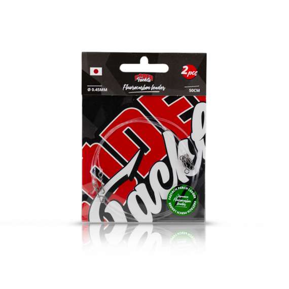 Söder Tackle Fluorocarbon Perch Leader (2stk) - 0.45mm, 50cm in der Gruppe Haken & Zubehör / Vorfächer & Vorfachmaterial / Fertige Vorfächer / Fluorocarbon Vorfächer bei Sportfiskeprylar.se (STC-TT0008)