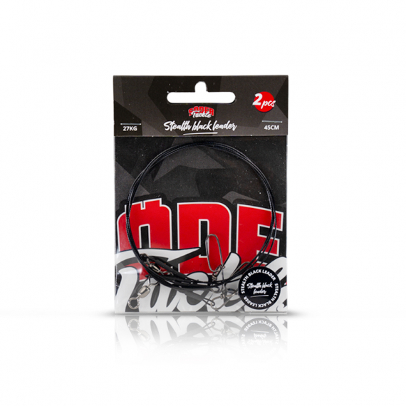 Söder Tackle Pike Leader Black Coated Wire (2stk) in der Gruppe Haken & Zubehör / Vorfächer & Vorfachmaterial bei Sportfiskeprylar.se (STC-TT0011r)