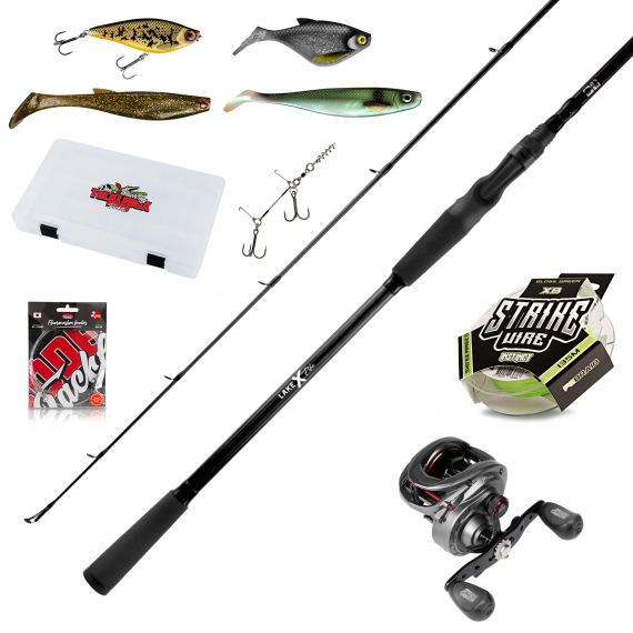 Söder Tackle Lake X Pike 8\'6\'\' 70-150g Combo in der Gruppe Angelsets / Baitcast Sets / Baitcast Set Hecht bei Sportfiskeprylar.se (STLAKEXPIKE70150SET)