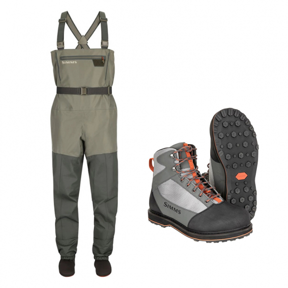 Simms Tributary Wading Kit Rubber in der Gruppe Kleidung & Schuhe / Wathosen & Watschuhe / Watangel Sets bei Sportfiskeprylar.se (STRIBUTARYVP1)