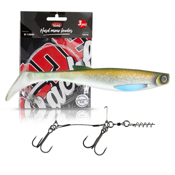 Scout Shad 20 Bundle - Titanium in der Gruppe Köder / Köder Sets bei Sportfiskeprylar.se (STSCS20TO)