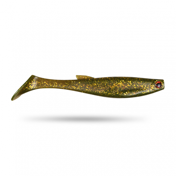 Scout Shad 9cm (5pcs) - Classic Motoroil UV in der Gruppe Köder / Gummiköder / Barsch Gummifische & Zander Gummifische bei Sportfiskeprylar.se (STSS9UP-506)