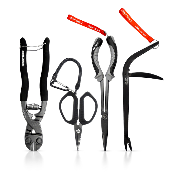 Söder Tackle Toolkit in der Gruppe Werkzeuge & Zubehör / Zangen & Scheren / Cutters bei Sportfiskeprylar.se (STVERKTYGSPAKET)