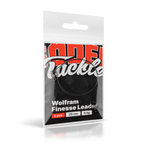 Söder Tackle Wolfram Finesse Leader 25 cm 6kg, 2pcs in der Gruppe Haken & Zubehör / Vorfächer & Vorfachmaterial / Fertige Vorfächer bei Sportfiskeprylar.se (STWL25-6)