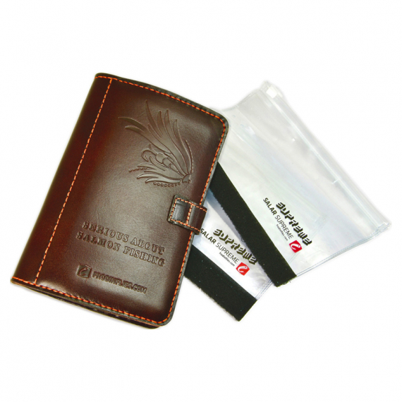 Frödin Salar Leather Wallet in der Gruppe Verwahrung / Angeltaschen / Vorfachtasche bei Sportfiskeprylar.se (SUPLW-Mr)