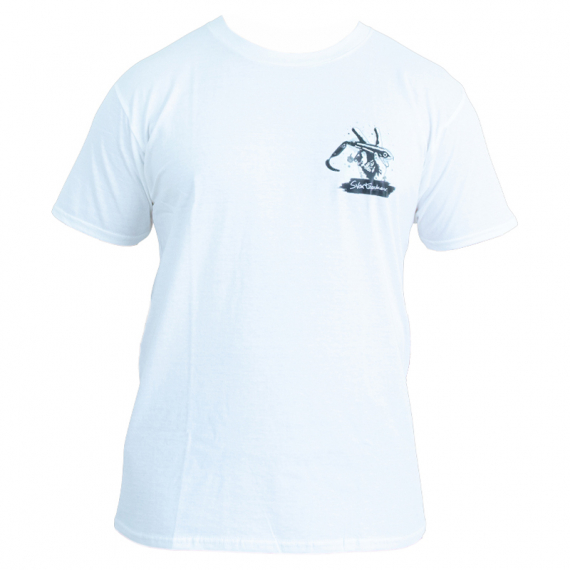 Svartzonker Peace Out T-shirt White in der Gruppe Kleidung & Schuhe / Kleidung / T-shirts bei Sportfiskeprylar.se (SZ101725r)