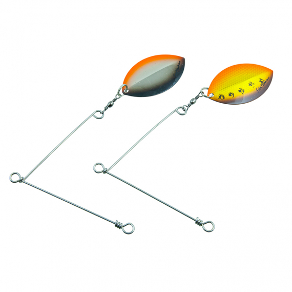 SvartZonker Spinner Rig Large 2-pack - Coward/Golden Shiner in der Gruppe Haken & Zubehör / Spinnerbait Rigs & Blätter bei Sportfiskeprylar.se (SZ101809)