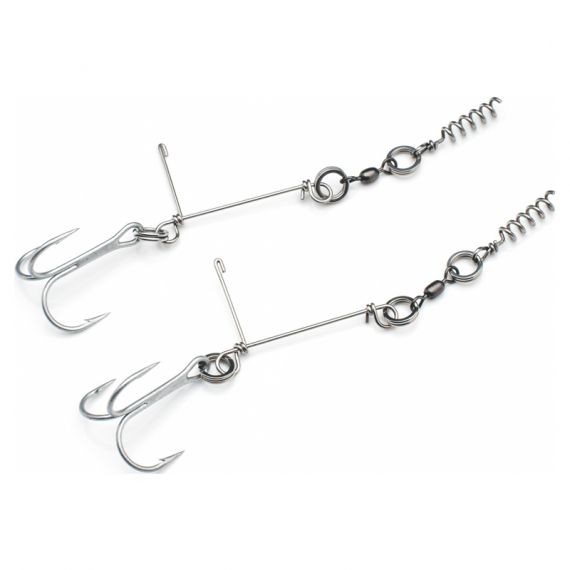 SvartZonker Stinger Tackel - x-small 2-pack 4,5cm 1/0 in der Gruppe Haken & Zubehör / Stinger & Stinger Zubehör / Stingers bei Sportfiskeprylar.se (SZ104103)