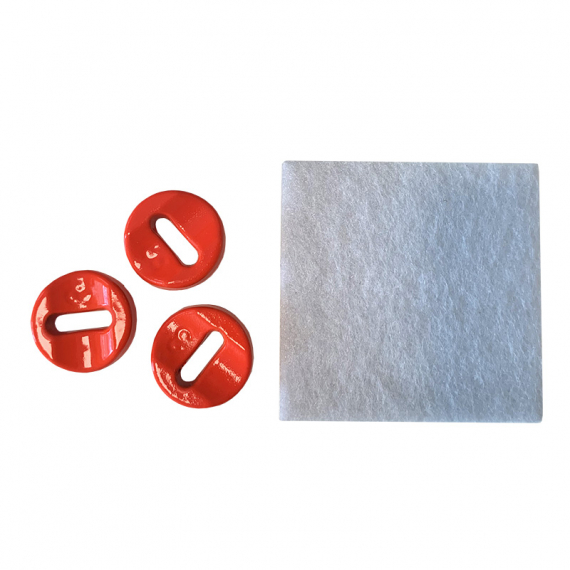 Svartzonker The Button Hardbait Weight System Fl. Orange (3-pack) in der Gruppe Haken & Zubehör / Sinkers & Gewichte / Sonstige Bleie & Gewichte bei Sportfiskeprylar.se (SZ110507r)