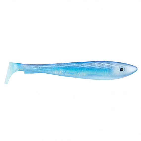 SvartZonker McRubber Flash Shad 23cm (2-pack) - Blue Silver in der Gruppe Köder / Gummiköder / Hecht Gummifische bei Sportfiskeprylar.se (SZ111103)