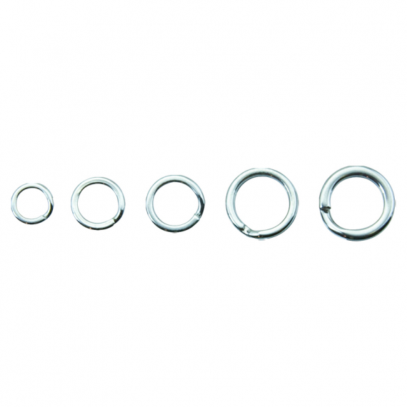 Svartzonker Power Split Rings (50pcs) in der Gruppe Haken & Zubehör / Sprengringe bei Sportfiskeprylar.se (SZ114610r)