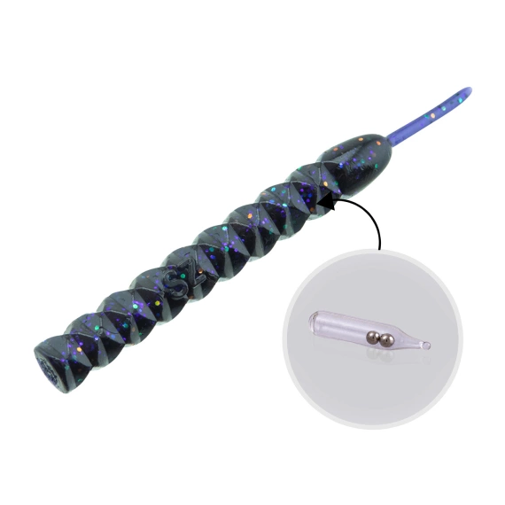 SvartZonker Rattling Teaser Junior (8-pack) in der Gruppe Köder / Gummiköder / Krebse & Creaturebaits / Würmer bei Sportfiskeprylar.se (SZ115380r)