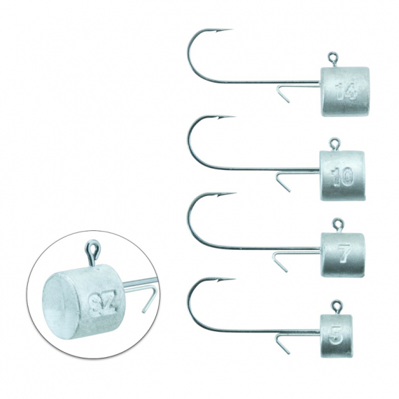 Svartzonker Ned Jig Head Bismuth (2pcs) in der Gruppe Haken & Zubehör / Jigköpfe / Ned Rig Jig Heads bei Sportfiskeprylar.se (SZ115400r)