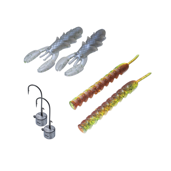 SvartZonker Ned Starter Kit Finess in der Gruppe Köder / Köder Sets / Köder Sets Barsch bei Sportfiskeprylar.se (SZ118000)