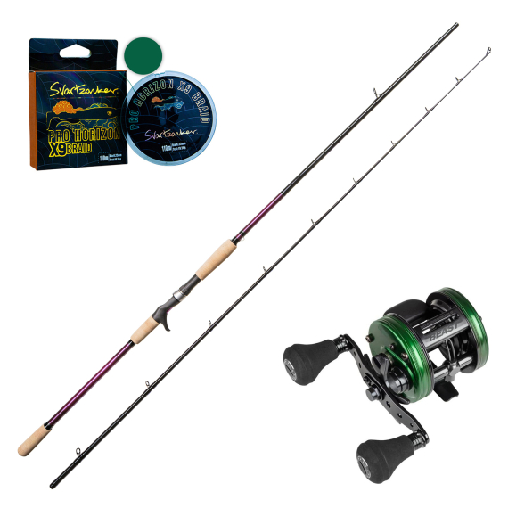 SvartZonker The Force The Deep and Dirty 9\' 60-240g Beast Combo in der Gruppe Angelsets / Baitcast Sets / Baitcast Set Hecht bei Sportfiskeprylar.se (SZTHEFORCEDADSET)