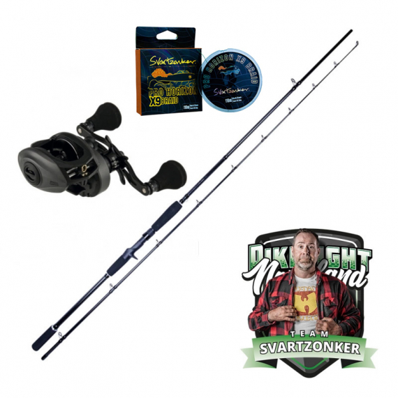Claes Claesson Team Svartzonker PikeFight Combo 2020 in der Gruppe Angelsets / Baitcast Sets / Baitcast Set Hecht bei Sportfiskeprylar.se (SZUTRPF20C1)