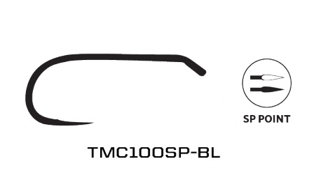 Tiemco 100SP BL Barbless 20-pack in der Gruppe Haken & Zubehör / Haken / Fliegenbindenhaken bei Sportfiskeprylar.se (T100SP-12r)