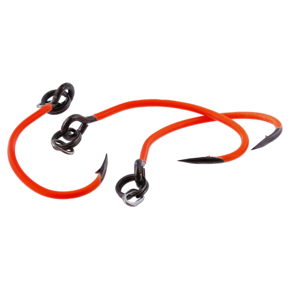 Westin Rigged Seatrout Single Hooks, Uv Orange in der Gruppe Haken & Zubehör / Haken / Einzelhaken bei Sportfiskeprylar.se (T106-805-025r)