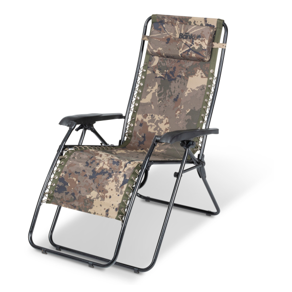 Nash Bank Life Hi Back Lounger Camo in der Gruppe Outdoor / Zelte & Zeltmöbel / Stühle & Tische / Stühle bei Sportfiskeprylar.se (T1239)
