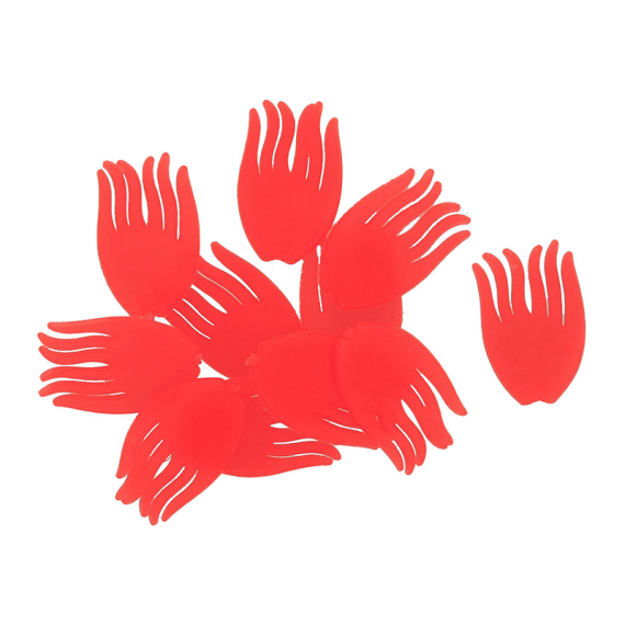 Westin Spotty Rig Fins UV Orange XL 16pcs in der Gruppe Haken & Zubehör / Rig Zubehör bei Sportfiskeprylar.se (T126-1146-XL)