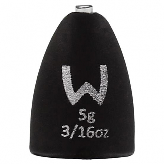 Westin Add-It Tungsten Bullet Weights Matte Black (4pcs) - 5g in der Gruppe Haken & Zubehör / Sinkers & Gewichte / Bullet Weights bei Sportfiskeprylar.se (T38-628-005)