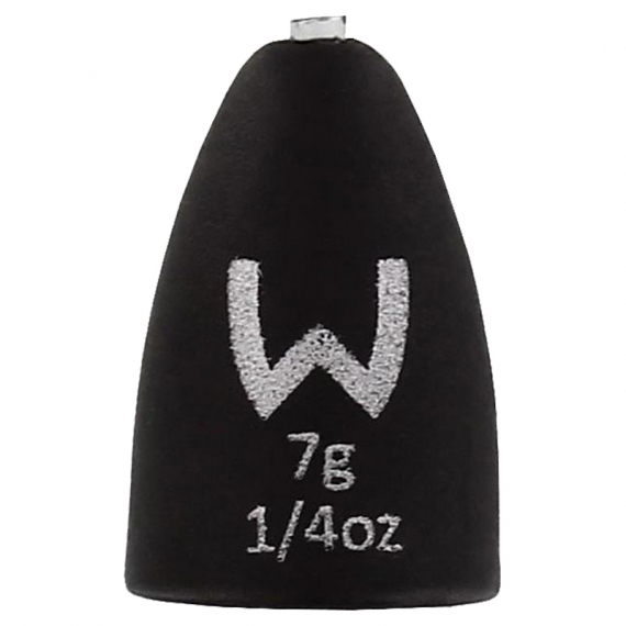 Westin Add-It Tungsten Bullet Weights Matte Black (3pcs) - 7g in der Gruppe Haken & Zubehör / Sinkers & Gewichte / Bullet Weights bei Sportfiskeprylar.se (T38-628-007)