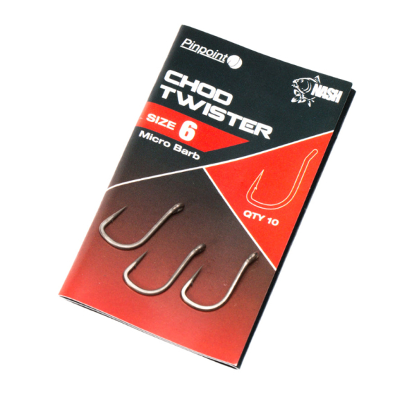 Nash Chod Twister in der Gruppe Haken & Zubehör / Haken / Zielfisch Haken bei Sportfiskeprylar.se (T6102r)
