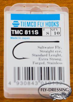 Tiemco 811S Saltwater #8 in der Gruppe Haken & Zubehör / Haken / Fliegenbindenhaken bei Sportfiskeprylar.se (T811S-8)