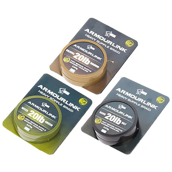 Nash Armourlink 20m in der Gruppe Haken & Zubehör / Vorfächer & Vorfachmaterial / Vorfachmaterial / Vorfachmaterial Braid bei Sportfiskeprylar.se (T8491-TPr)