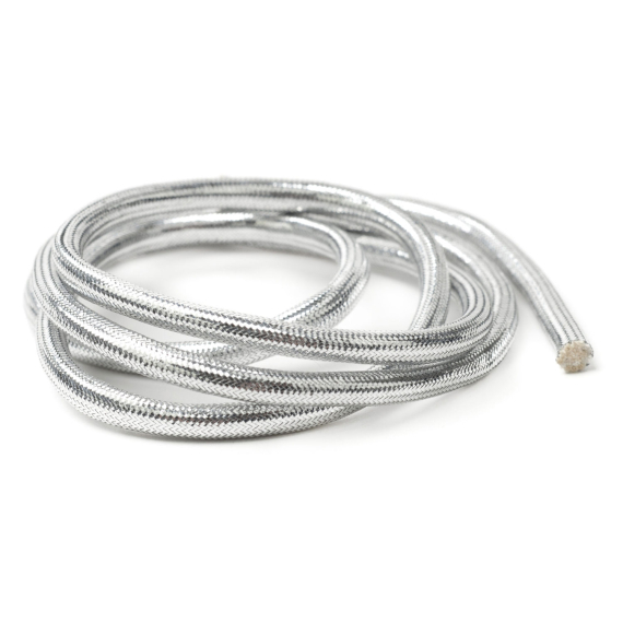 Mylarslang Medium, Silver in der Gruppe Haken & Zubehör / Fliegenbinden / Fliegenbindematerial / Sonstige Synthetische Materialien bei Sportfiskeprylar.se (TE-MM-140)