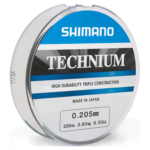 Shimano Technium 200m Grey in der Gruppe Schnüre / Monofile Schnüre bei Sportfiskeprylar.se (TEC20018r)