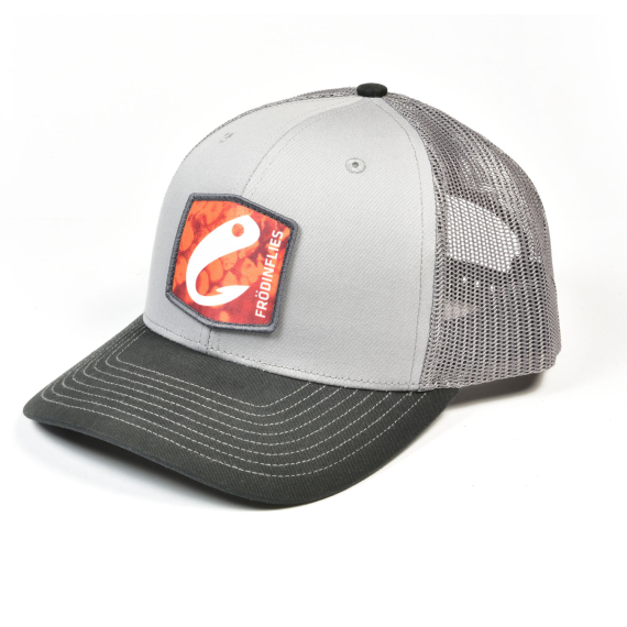 Frödin Logo Trucker Hat – Black/Grey in der Gruppe Kleidung & Schuhe / Kappen & Kopfbedeckungen / Caps / Trucker-Kappen bei Sportfiskeprylar.se (TH-LGB)