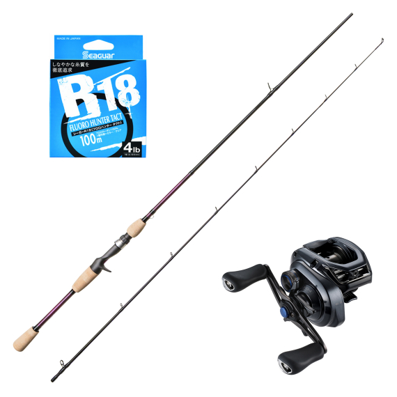 SvartZonker The Force The Jerk 6\'6\'\' 6-28g SLX MGL Combo in der Gruppe Angelsets / Baitcast Sets / Baitcast Sets Barsch bei Sportfiskeprylar.se (THEFORCESLXJERKCOMBO)
